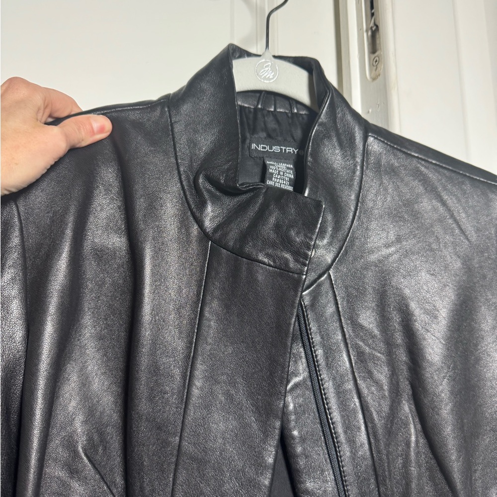 Black Leather Jacket - image 3